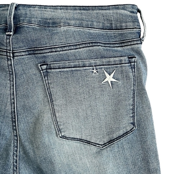 NYDJ Marilyn Embroidered Ankle Crop Jeans  | Size 12 | Lift Tuck Technology - Picture 9 of 16